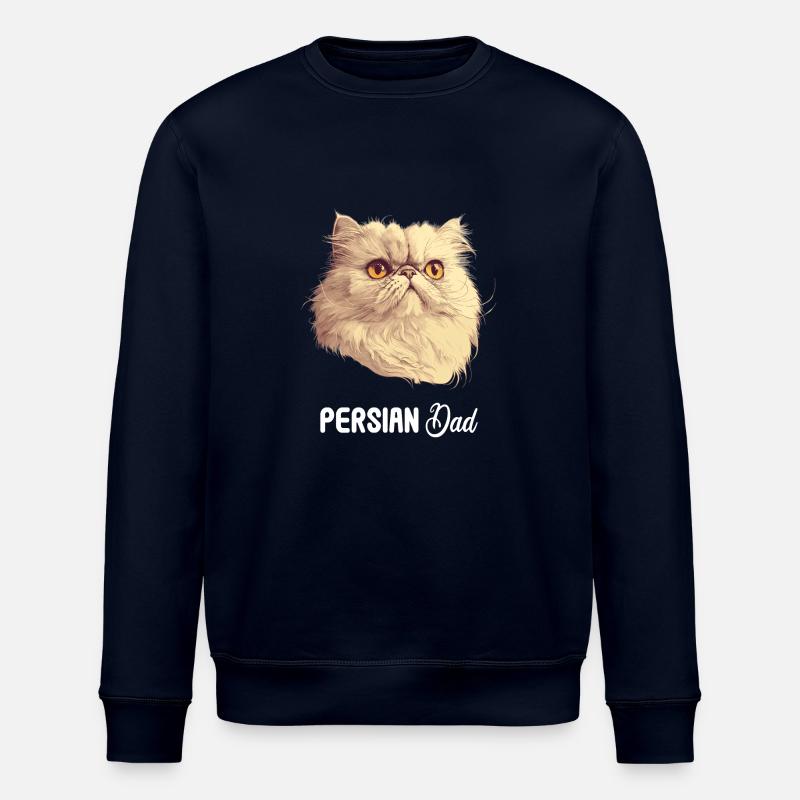 Chat persan Perserkatze - Sweat bio ROLLER Stanley/Stella Unisexe - marine