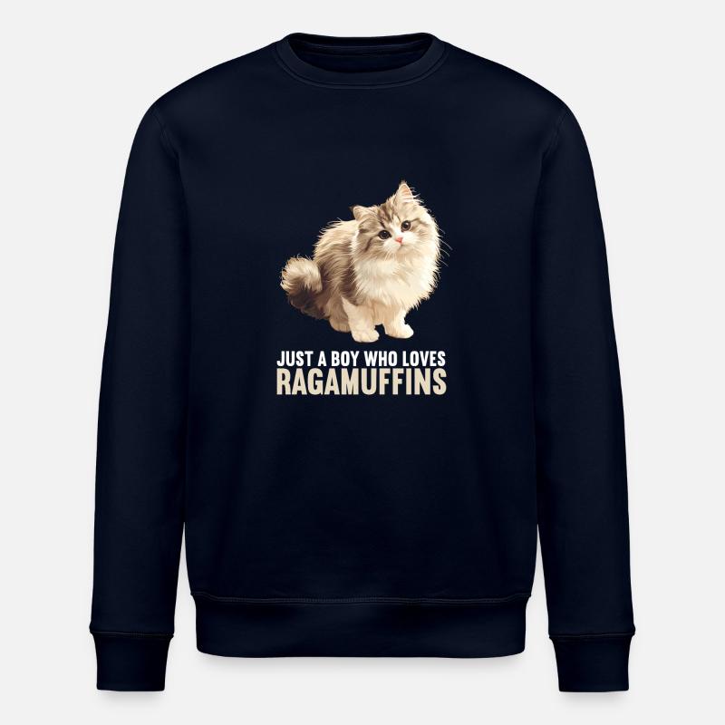 Ragamuffin Chaton Ragamuffin Chat - Sweat bio ROLLER Stanley/Stella Unisexe - marine