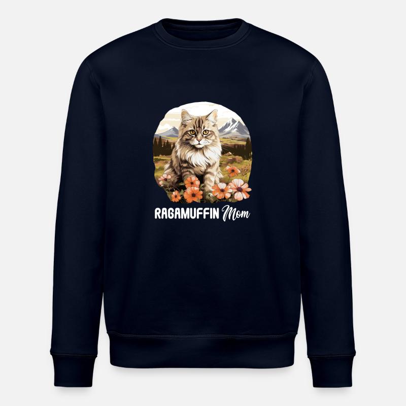 Ragamuffin Chaton Ragamuffin Chat - Sweat bio ROLLER Stanley/Stella Unisexe - marine