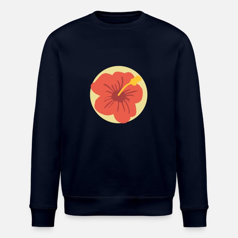 Fleur d’été - Sweat bio ROLLER Stanley/Stella Unisexe - marine