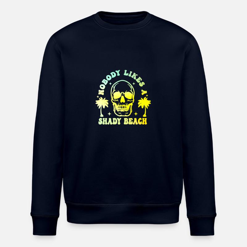 Nobody Likes Shady Beach - Stanley/Stella Unisex Bio-Sweatshirt ROLLER - Navy