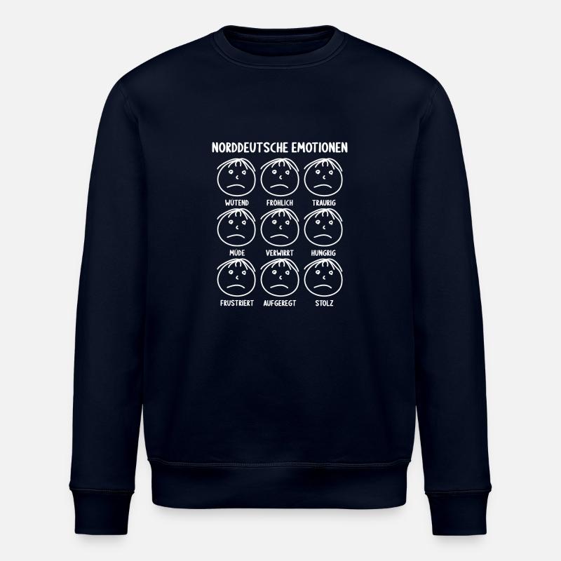 Norddeutsche Emotionen - Stanley/Stella Unisex Bio-Sweatshirt ROLLER - Navy