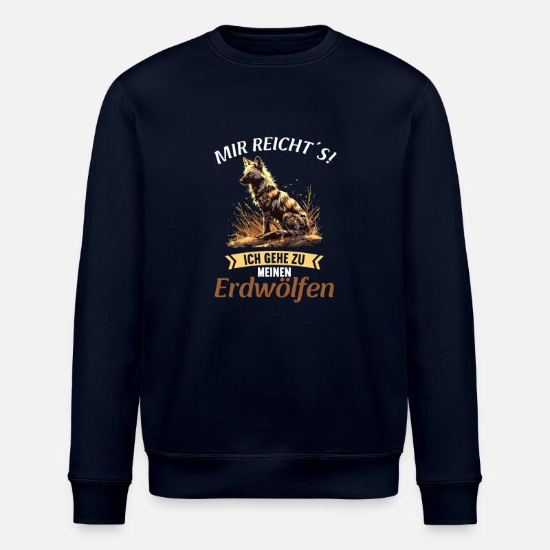 Aardwolves Aardwolf - Stanley/Stella ROLLER Unisex Organic Sweatshirt - navy
