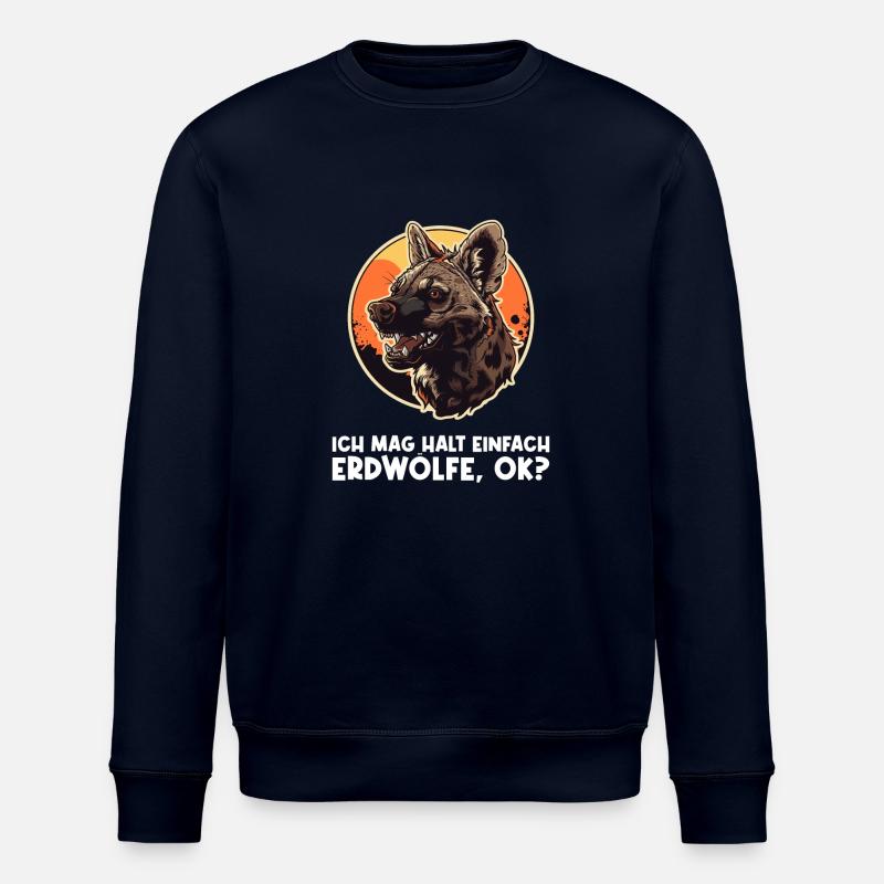 Aardwolves Aardwolf - Stanley/Stella ROLLER Unisex Organic Sweatshirt - navy