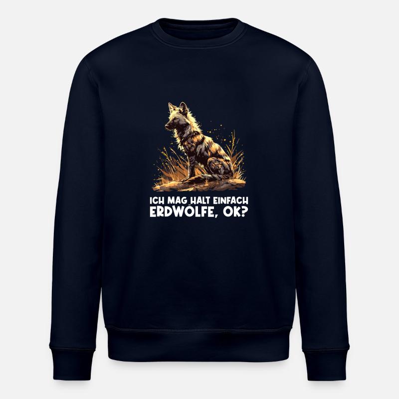 Aardwolves Aardwolf - Stanley/Stella ROLLER Unisex Organic Sweatshirt - navy