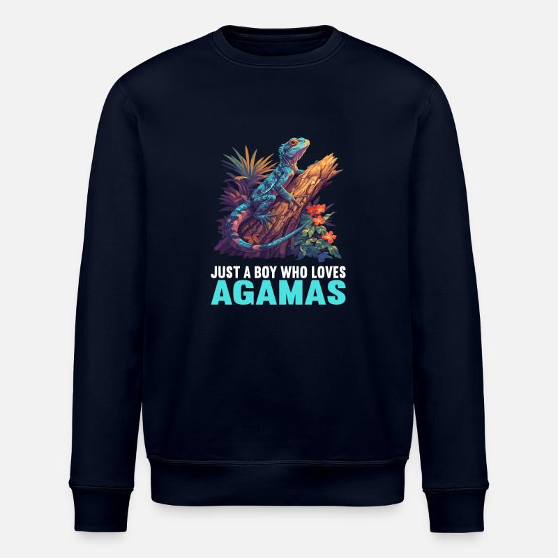 Agamen Agame - Sweat bio ROLLER Stanley/Stella Unisexe - marine
