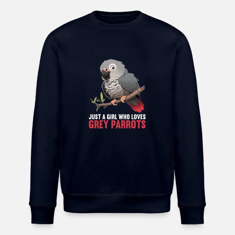 Graupapageien Graupapagei - Stanley/Stella Unisex Bio-Sweatshirt ROLLER - Navy