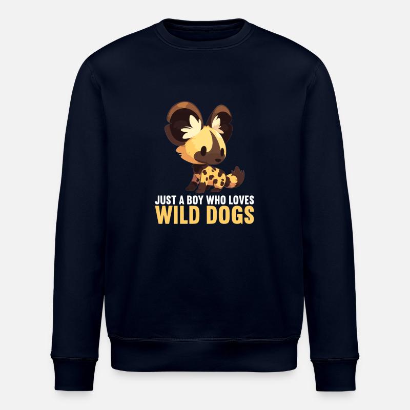 Wildhunde Wildhund - Stanley/Stella Unisex Bio-Sweatshirt ROLLER - Navy