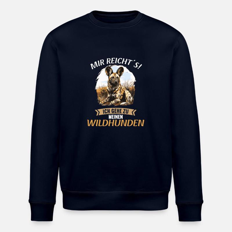 Wildhunde Wildhund - Stanley/Stella Unisex Bio-Sweatshirt ROLLER - Navy