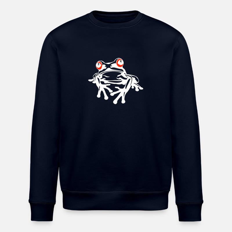 Tree Frog Baumfrösche Baumfrosch - Stanley/Stella ROLLER Unisex Organic Sweatshirt - navy