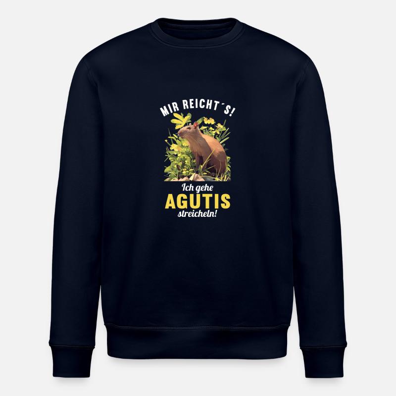 Agouti Agutis Aguti - Sweat bio ROLLER Stanley/Stella Unisexe - marine