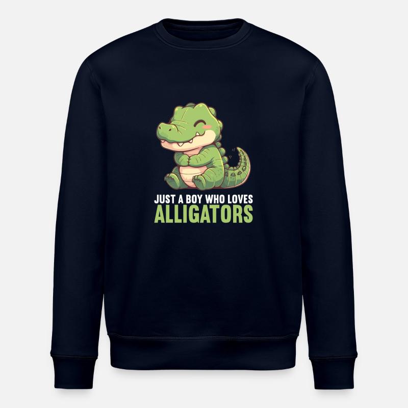 Alligatoren Alligator - Stanley/Stella Unisex Bio-Sweatshirt ROLLER - Navy