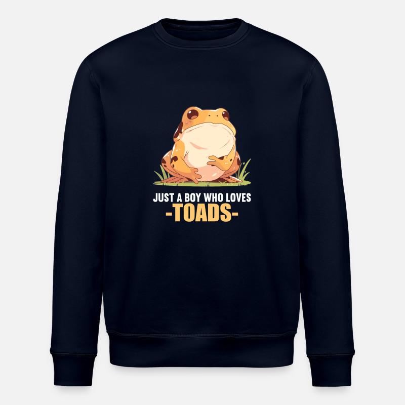 Toad Toads Toad - Stanley/Stella ROLLER Unisex Organic Sweatshirt - navy