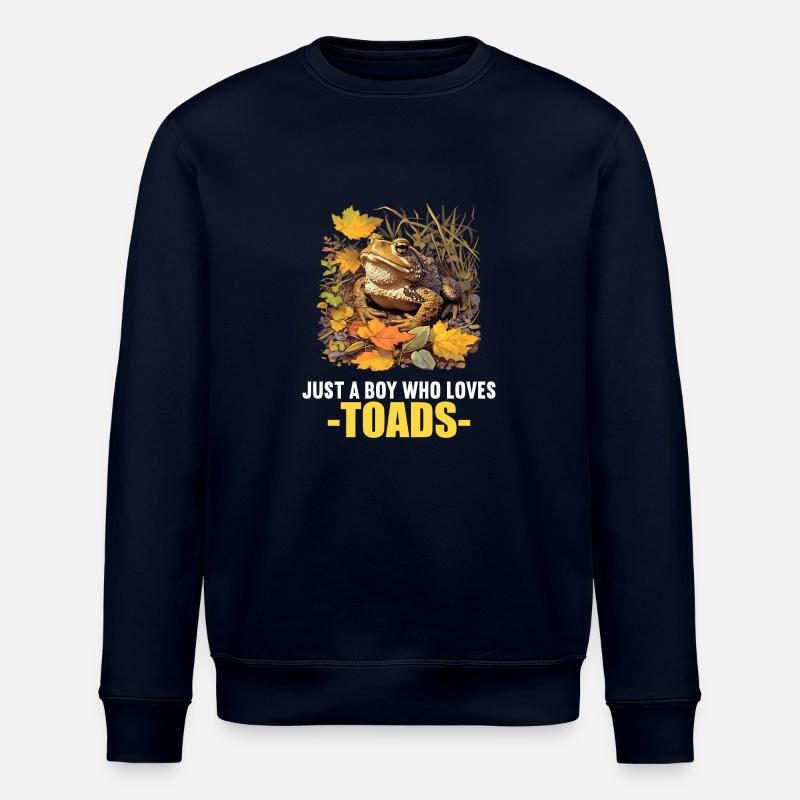 Toad Kröten Kröte - Stanley/Stella Unisex Bio-Sweatshirt ROLLER - Navy