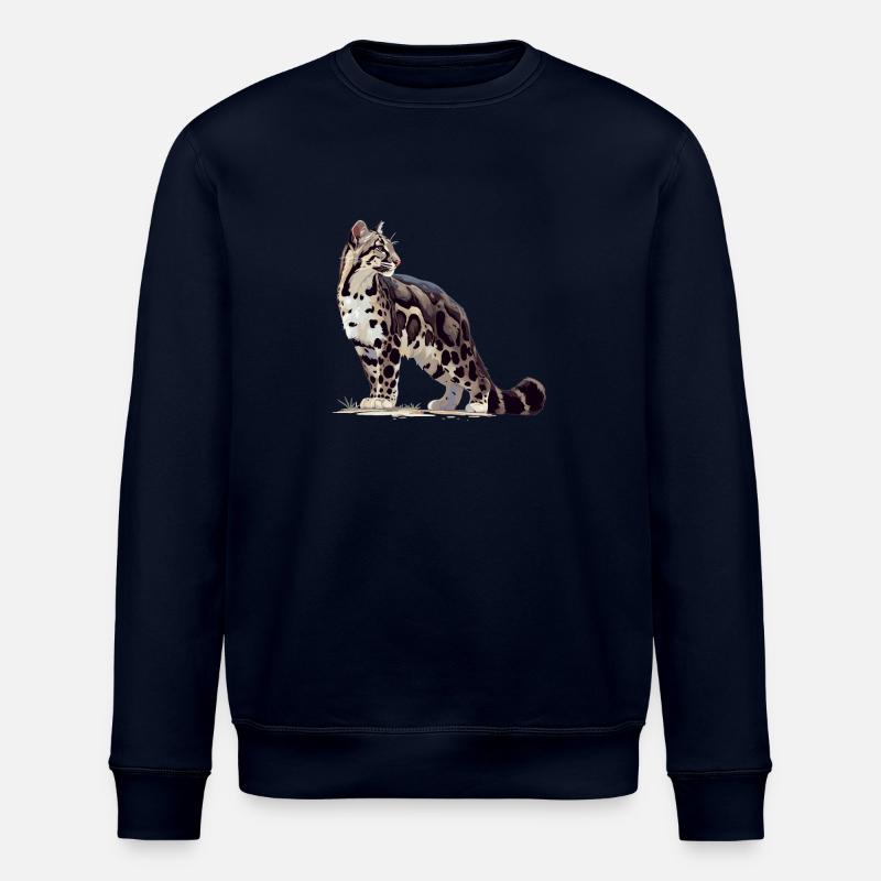 Nebelparder nébelpard néopard nébuleux - Sweat bio ROLLER Stanley/Stella Unisexe - marine