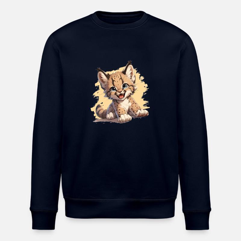 Lynx Luchse Luchs - Sweat bio ROLLER Stanley/Stella Unisexe - marine