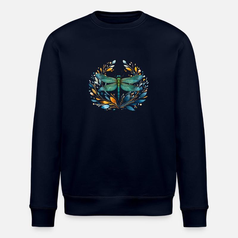 Libelle Dragonfly - Stanley/Stella Unisex Bio-Sweatshirt ROLLER - Navy