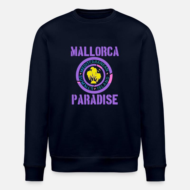 Mallorca Palma Insel - Stanley/Stella Unisex Bio-Sweatshirt ROLLER - Navy