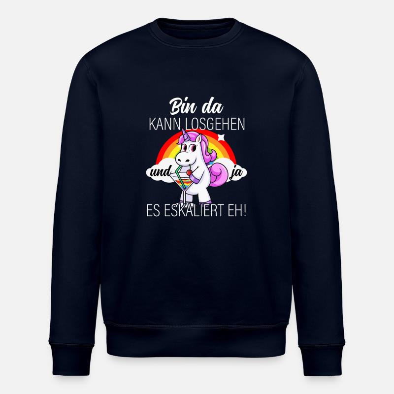 eskaliert eh Zeichenfläche 1 Kopie - Stanley/Stella Unisex Bio-Sweatshirt ROLLER - Navy