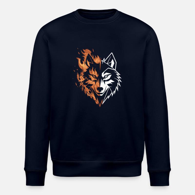 FEUERWOLF - Stanley/Stella Unisex Bio-Sweatshirt ROLLER - Navy