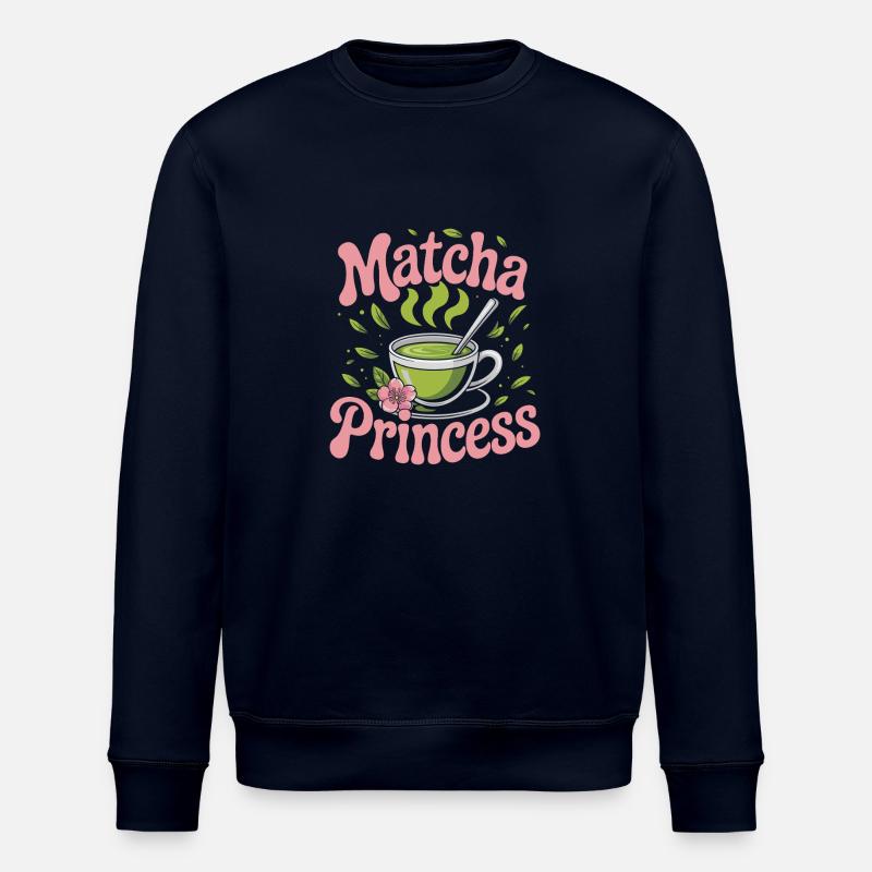 Princesse Matcha - Sweat bio ROLLER Stanley/Stella Unisexe - marine