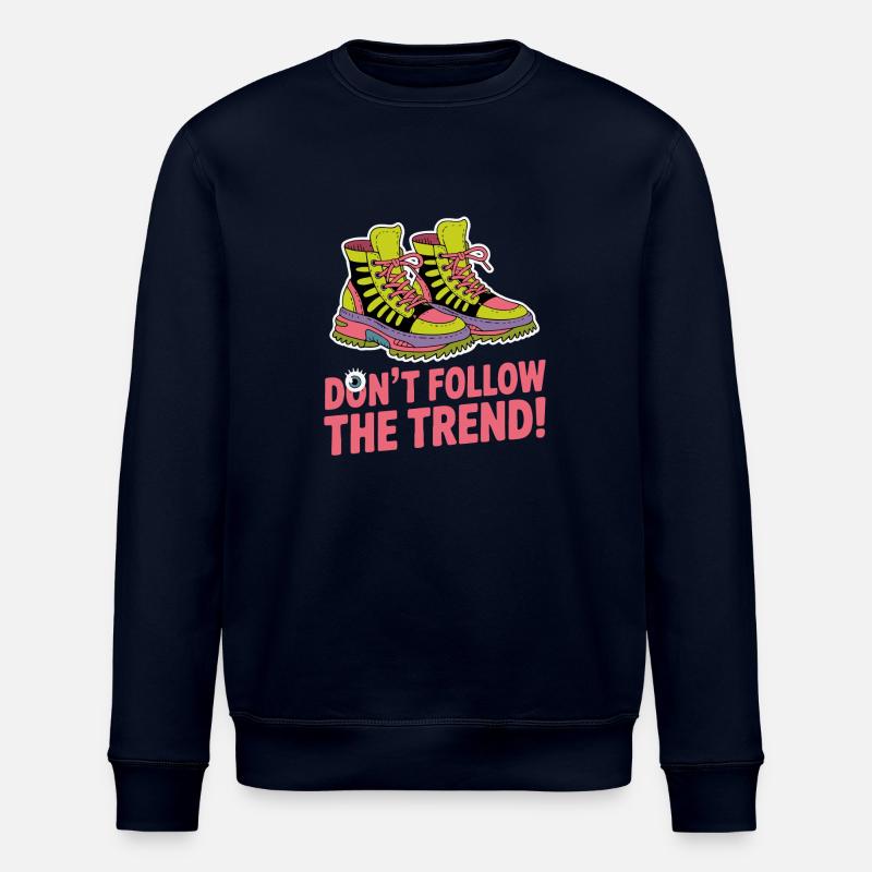 NE SUIVEZ PAS LA TENDANCE - Sweat bio ROLLER Stanley/Stella Unisexe - marine
