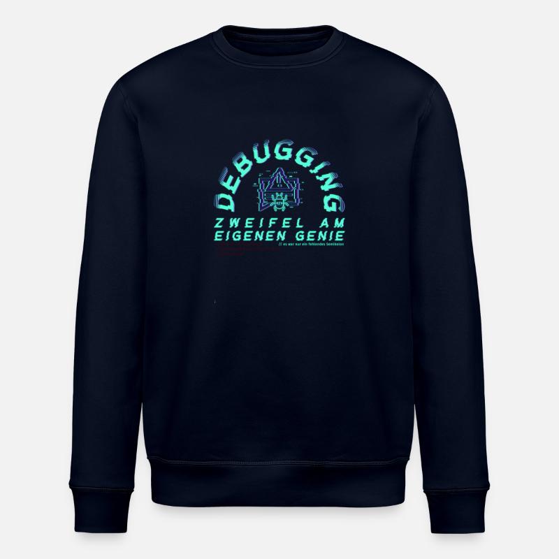 Debugging; Zweifel am eigenen Genie - Stanley/Stella Unisex Bio-Sweatshirt ROLLER - Navy