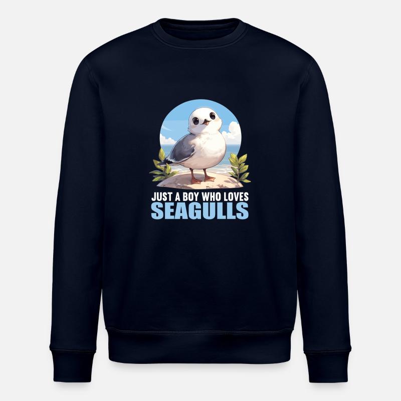 Mouettes Mouette - Sweat bio ROLLER Stanley/Stella Unisexe - marine