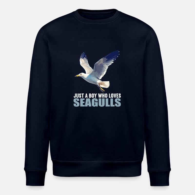 Möwen Möwe - Stanley/Stella Unisex Bio-Sweatshirt ROLLER - Navy