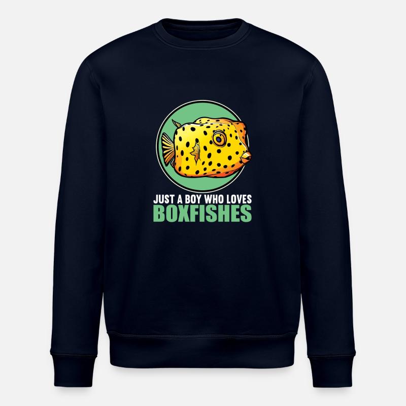 Poisson-coffre Poisson-coffre - Sweat bio ROLLER Stanley/Stella Unisexe - marine