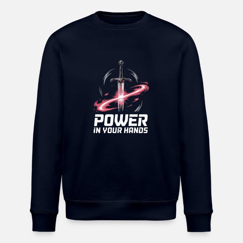 MACHT IN IHREN HÄNDEN - Stanley/Stella Unisex Bio-Sweatshirt ROLLER - Navy