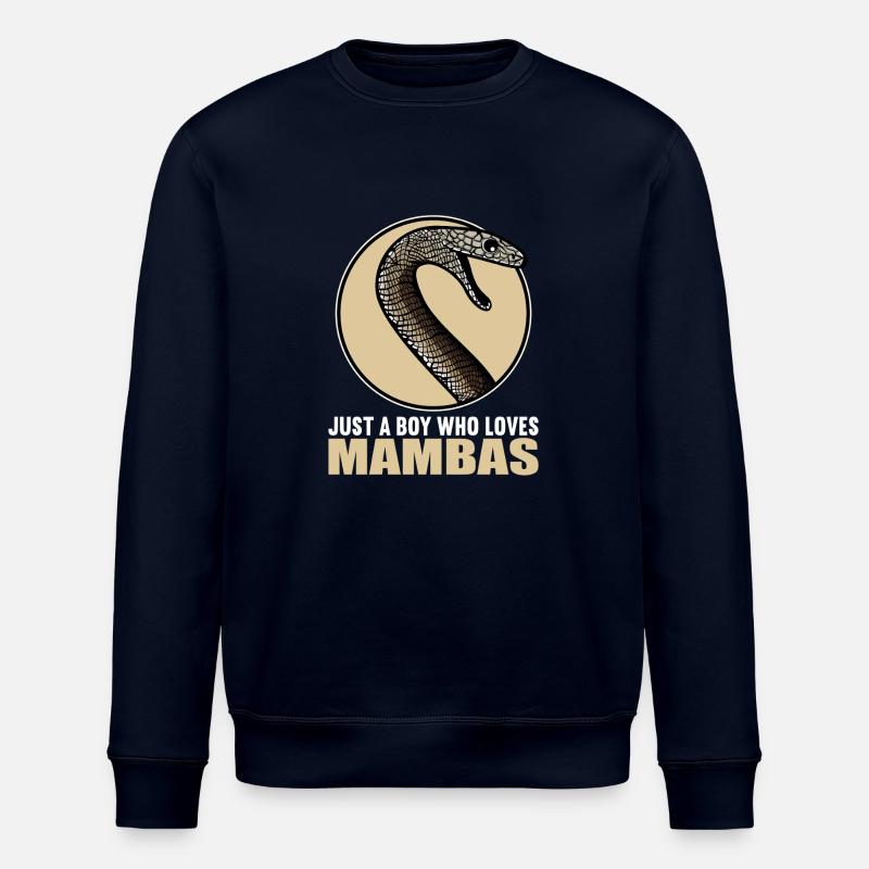 Mambas Mamba - Stanley/Stella ROLLER Unisex Organic Sweatshirt - navy