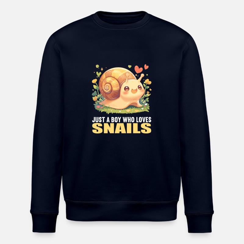 Escargots Escargot - Sweat bio ROLLER Stanley/Stella Unisexe - marine