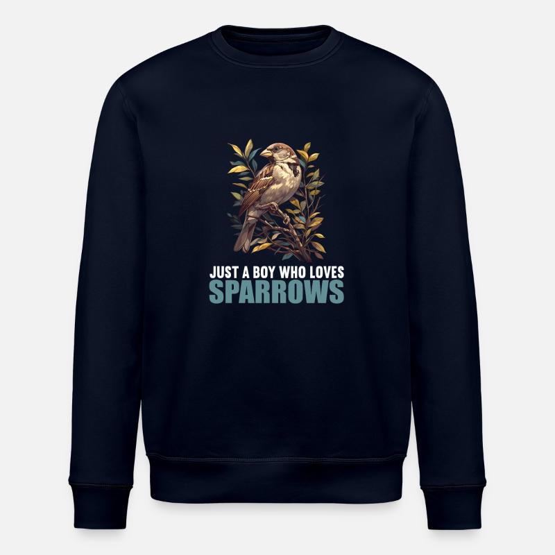 Sparrows Sparrow - Stanley/Stella ROLLER Unisex Organic Sweatshirt - navy
