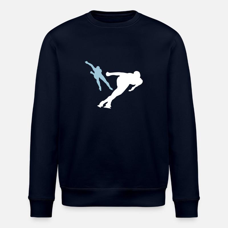Ice Skater 2C - Stanley/Stella Unisex Bio-Sweatshirt ROLLER - Navy