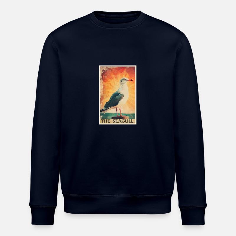 Mouettes Mouette - Sweat bio ROLLER Stanley/Stella Unisexe - marine