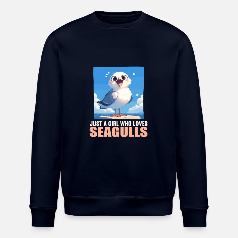 Möwen Möwe - Stanley/Stella Unisex Bio-Sweatshirt ROLLER - Navy