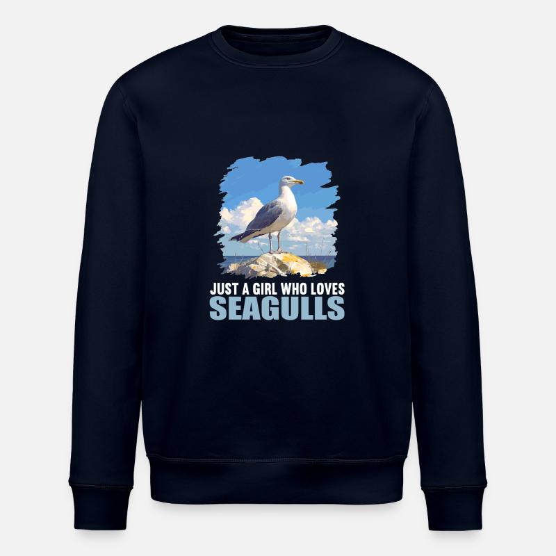 Mouettes Mouette - Sweat bio ROLLER Stanley/Stella Unisexe - marine
