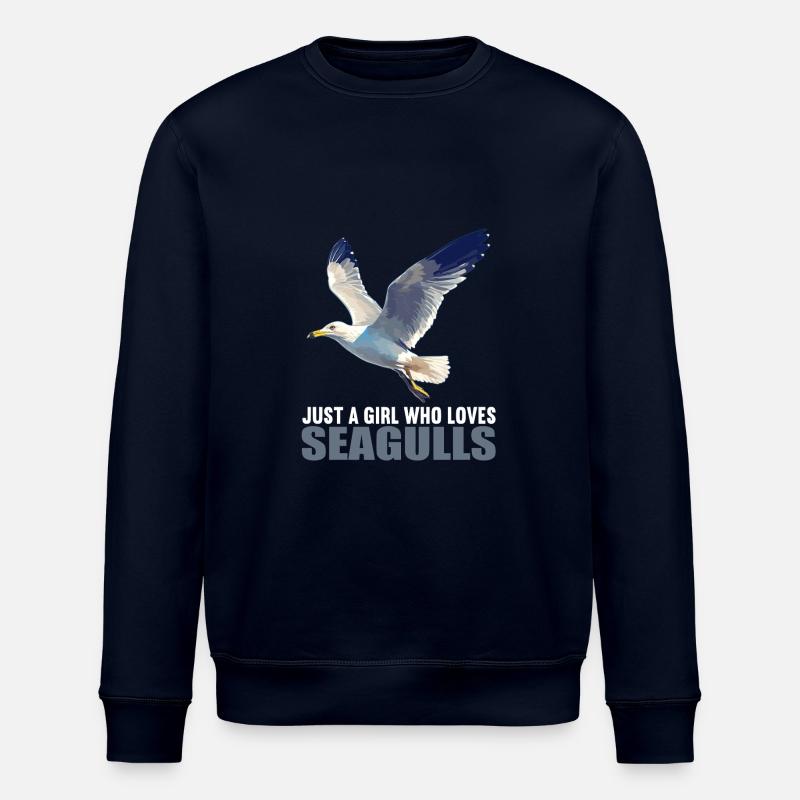 Mouettes Mouette - Sweat bio ROLLER Stanley/Stella Unisexe - marine