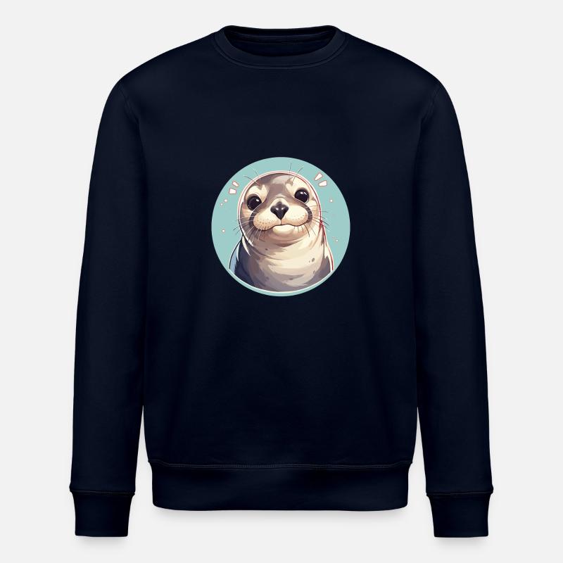 Seals, Seal - Stanley/Stella ROLLER Unisex Organic Sweatshirt - navy