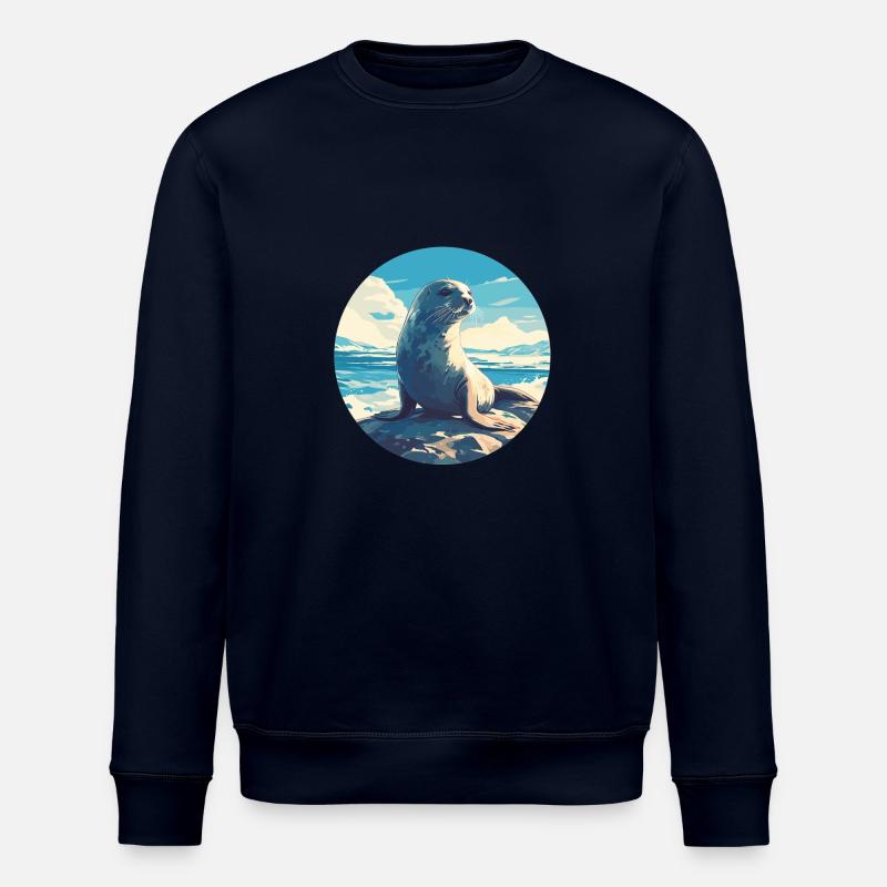 Robben Robbe - Stanley/Stella Unisex Bio-Sweatshirt ROLLER - Navy