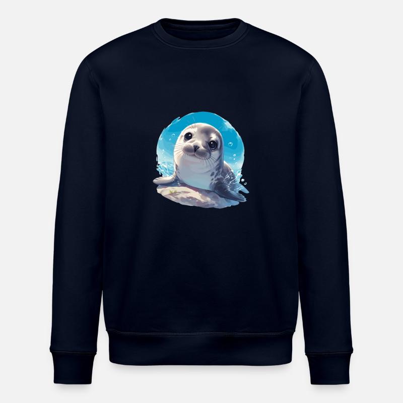 Seals, Seal - Stanley/Stella ROLLER Unisex Organic Sweatshirt - navy