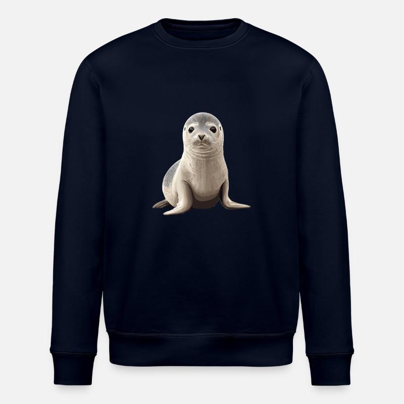 Seals, Seal - Stanley/Stella ROLLER Unisex Organic Sweatshirt - navy