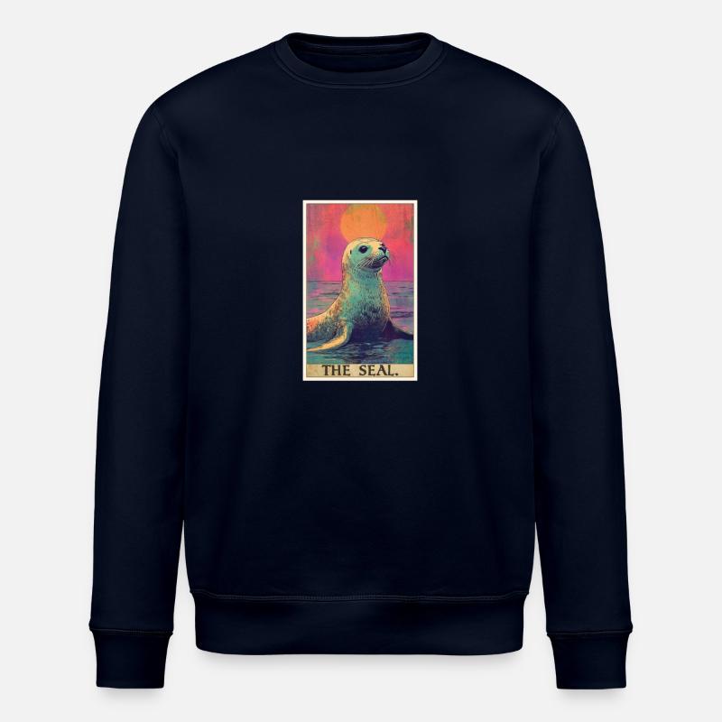 Seals, Seal - Stanley/Stella ROLLER Unisex Organic Sweatshirt - navy
