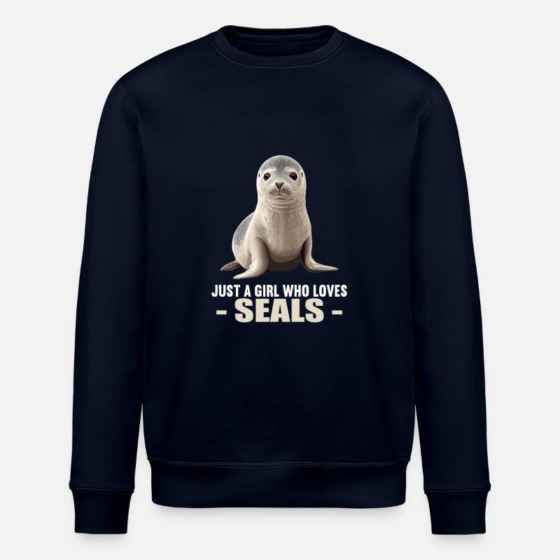 Seals, Seal - Stanley/Stella ROLLER Unisex Organic Sweatshirt - navy