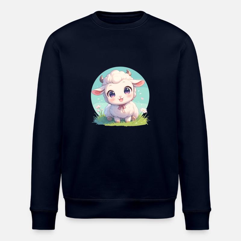 Schafe Schaf - Stanley/Stella Unisex Bio-Sweatshirt ROLLER - Navy