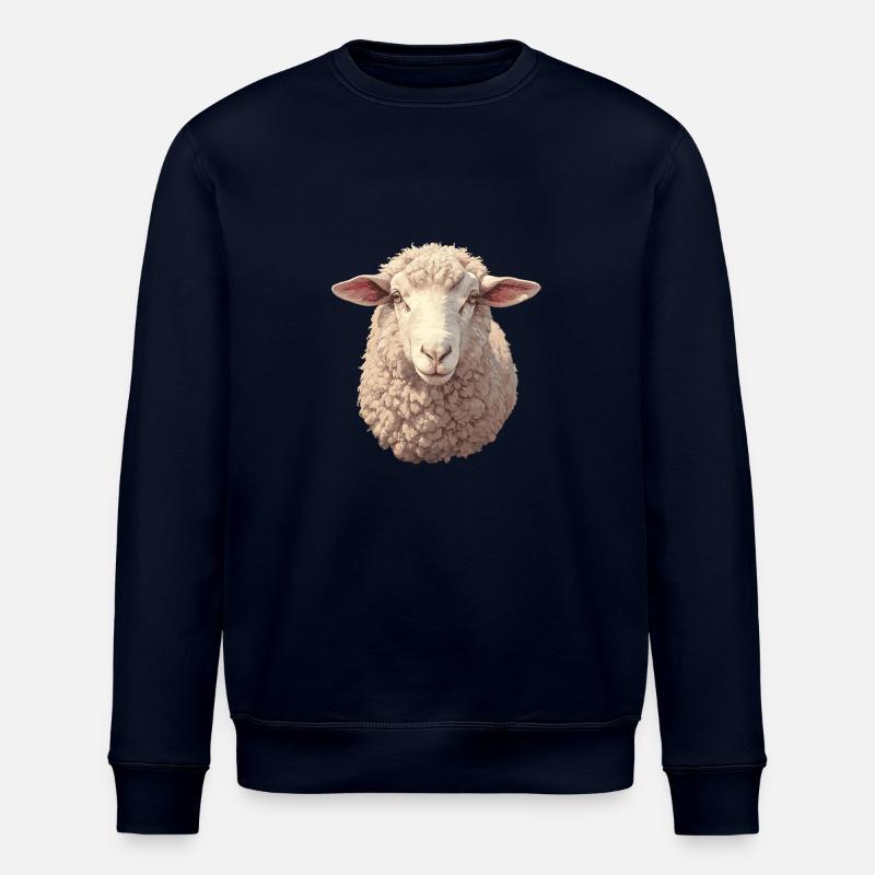 Mouton Mouton - Sweat bio ROLLER Stanley/Stella Unisexe - marine