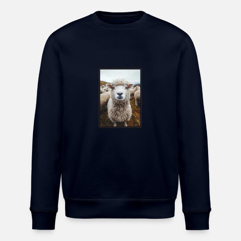 Mouton Mouton - Sweat bio ROLLER Stanley/Stella Unisexe - marine