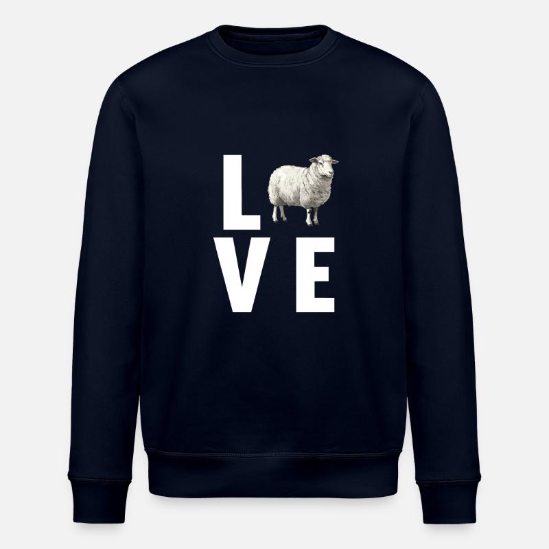 Mouton Mouton - Sweat bio ROLLER Stanley/Stella Unisexe - marine