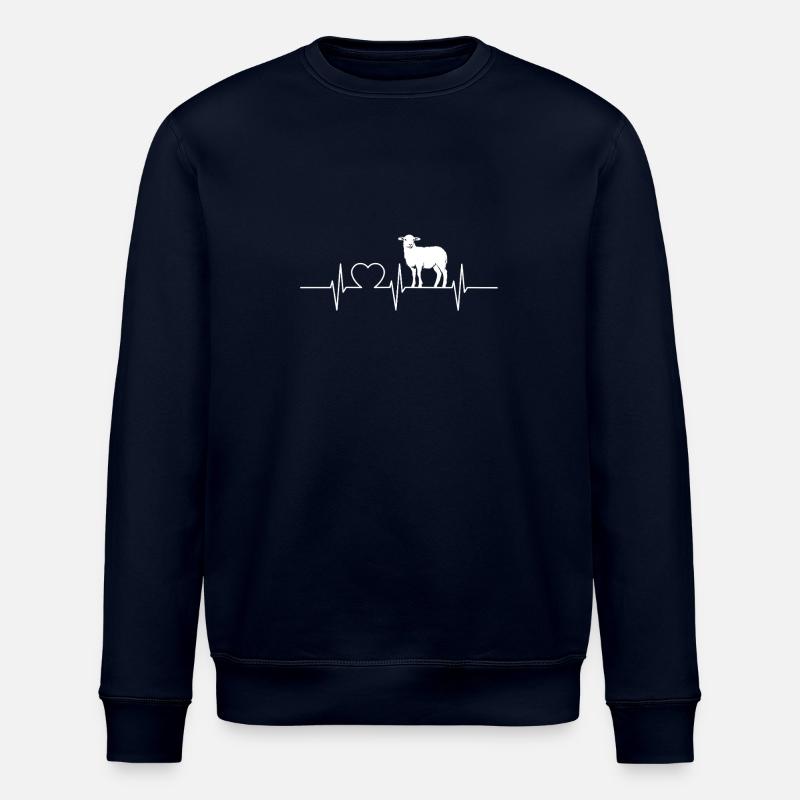 Sheep Sheep - Stanley/Stella ROLLER Unisex Organic Sweatshirt - navy